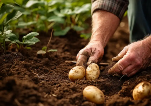 Optimieren Sie Ihre Kartoffelernte: Die Kunst, Kartoffeln vor dem Pflanzen zu schneiden