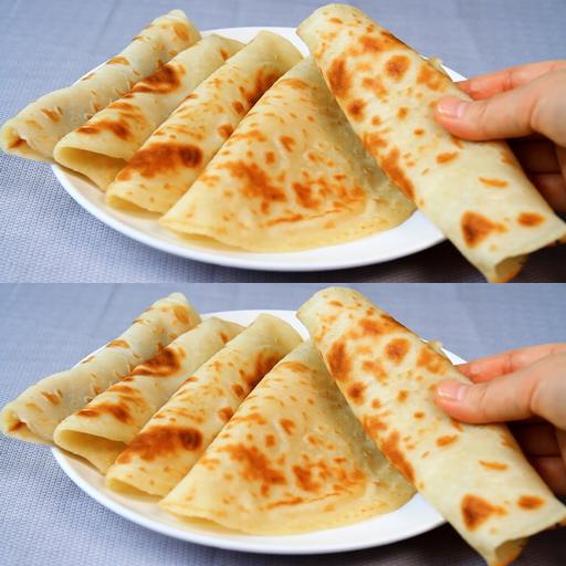 Machen Sie sich bereit, Soft Chapati in nur 5 Minuten zu pfeifen! Kein Rolling, kein Kneading – nur Liquid Dough Magic! )